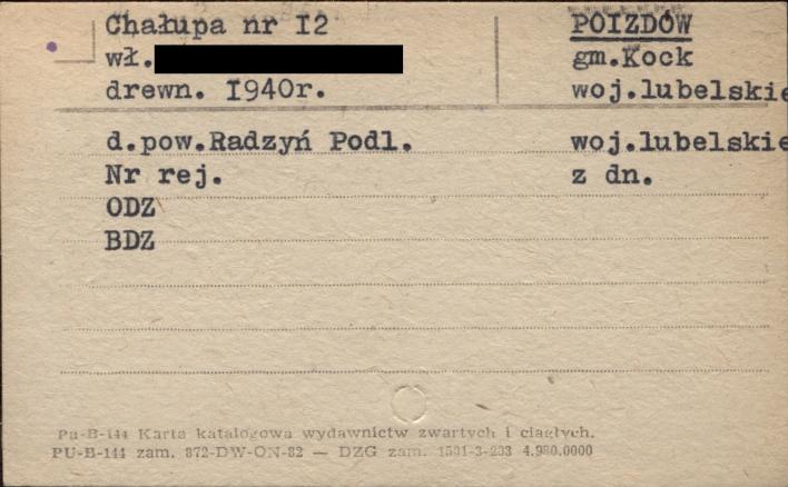 chałupa, skan 1