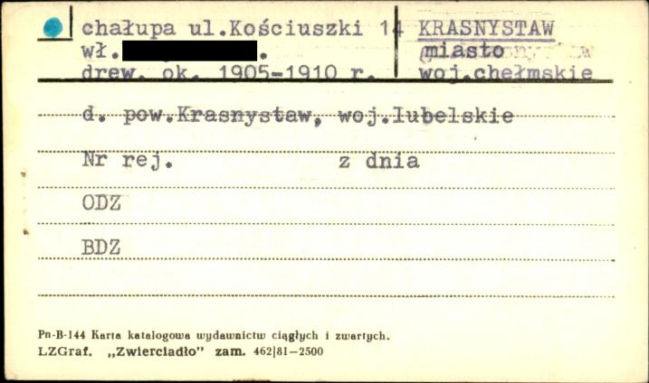 chałupa, skan 1