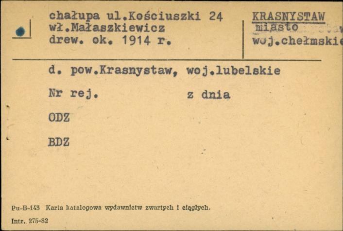 chałupa, skan 1
