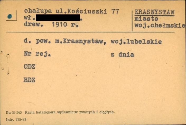 chałupa, skan 1