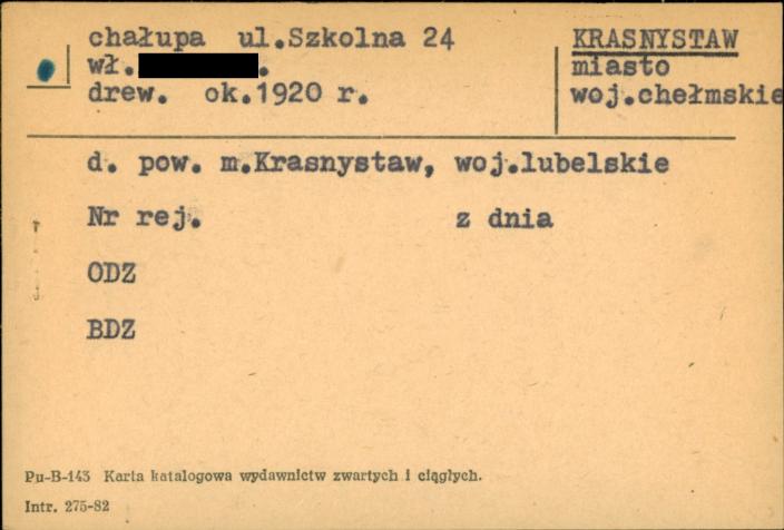 chałupa, skan 1