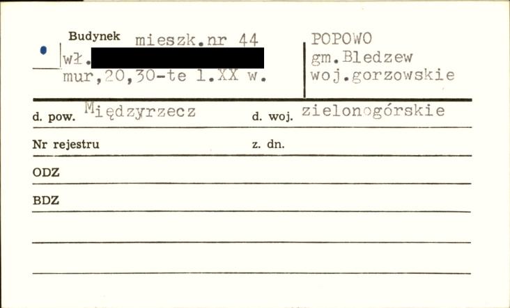 budynek mieszkalny, skan 1