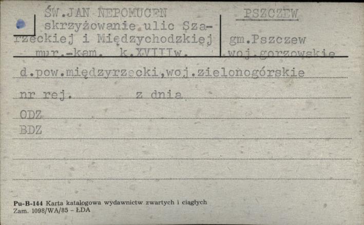św. Jan Nepomucen, skan 1