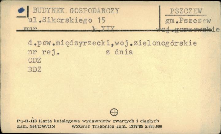 budynek gospodarczy, skan 1