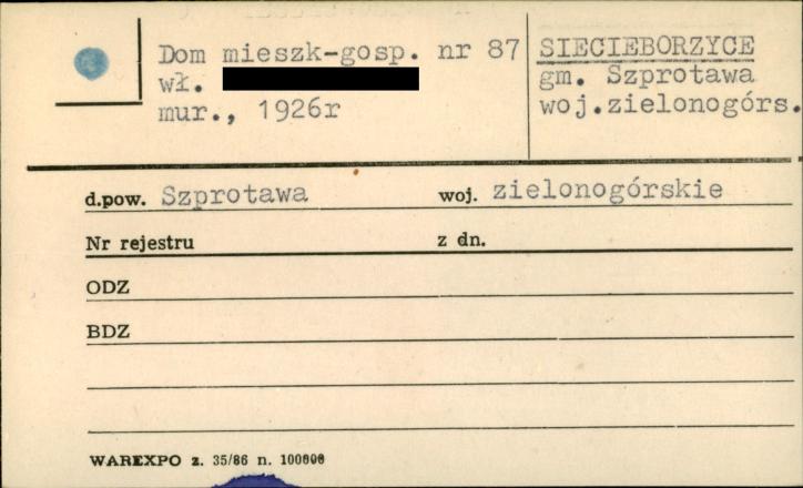 dom mieszkalno-gospodarczy, skan 1