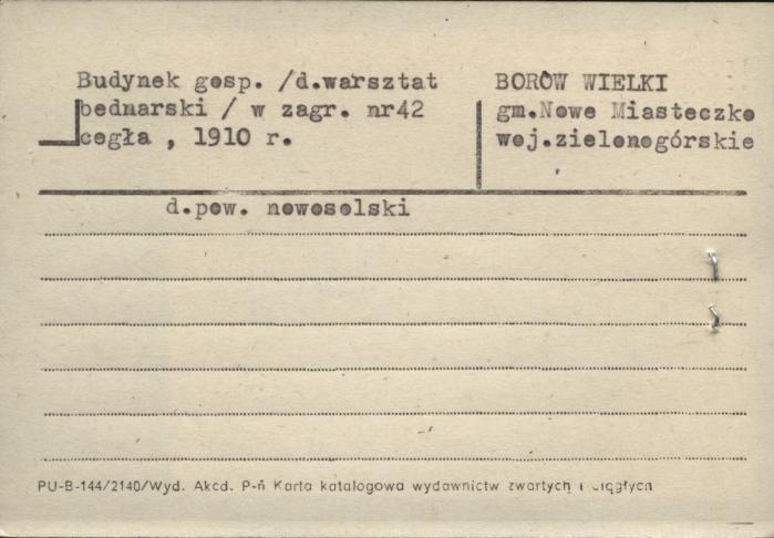 budynek gosp. (d. warsztat bednarski) w zagr., skan 1