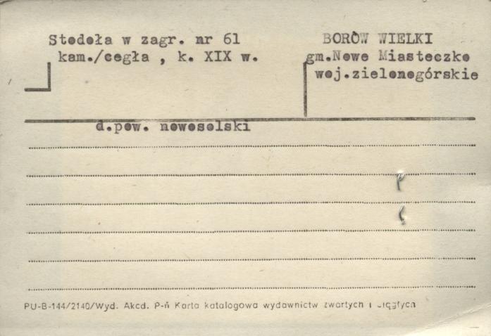 stodoła w zagrodzie, skan 1
