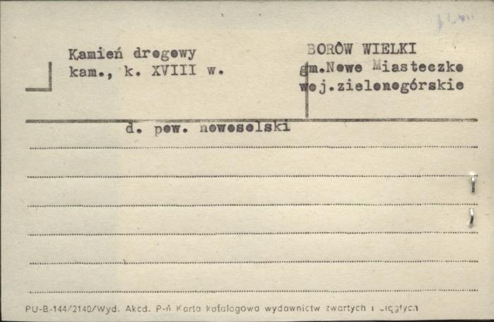 kamień drogowy, skan 1