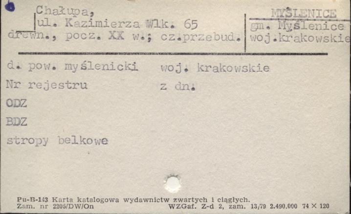 chałupa, skan 1