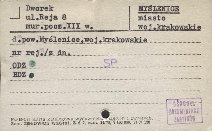 dworek, skan 1