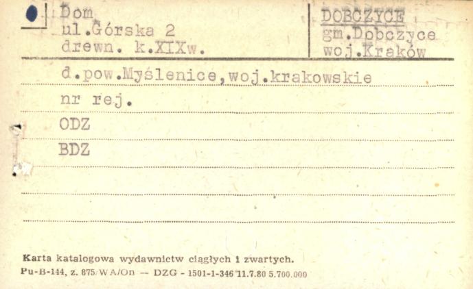 dom, skan 1