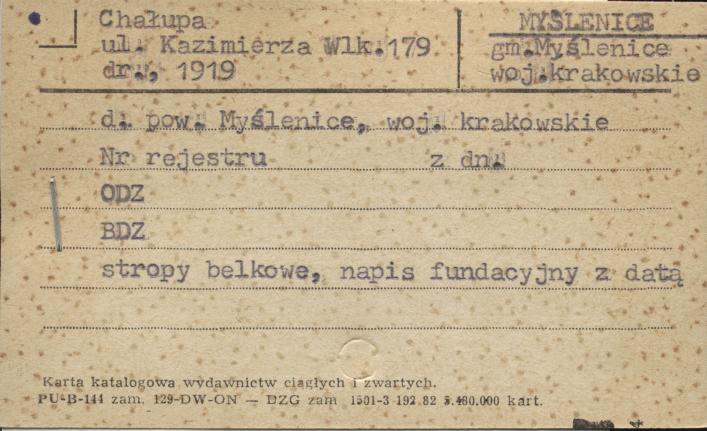 chałupa, skan 1