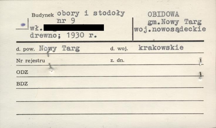 budynek obory i stodoły, skan 1