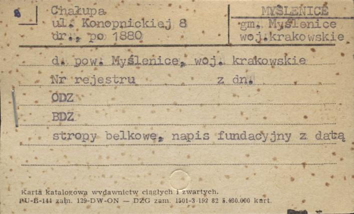 chałupa, skan 1