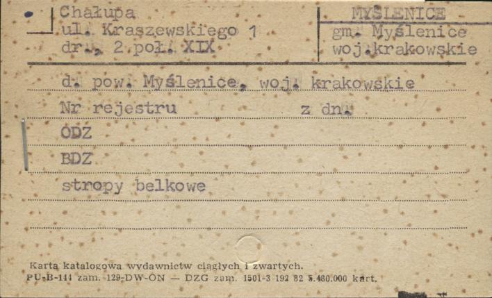 chałupa, skan 1