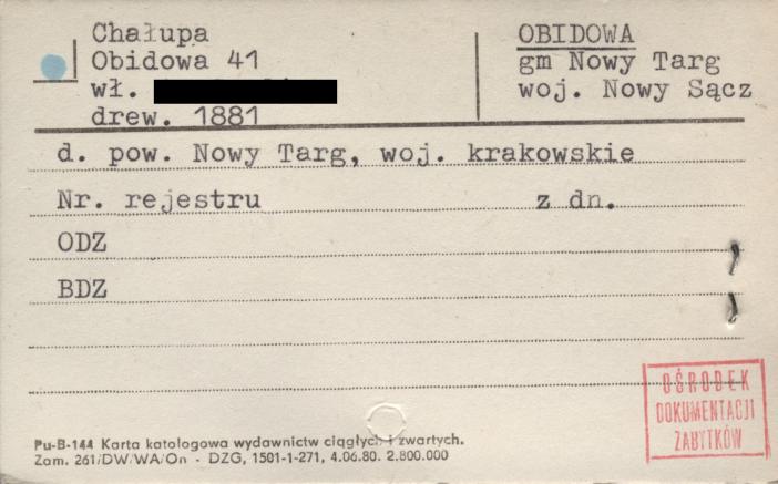 chałupa, skan 1