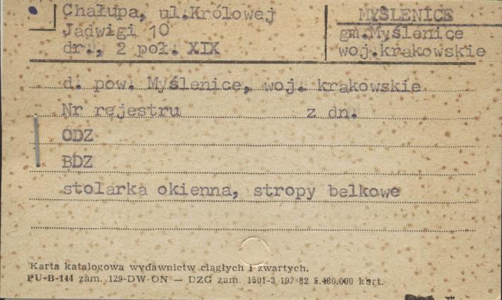chałupa, skan 1