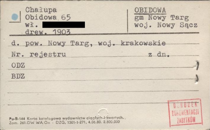 chałupa, skan 1