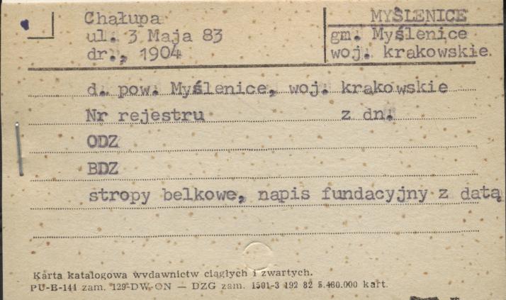 chałupa, skan 1