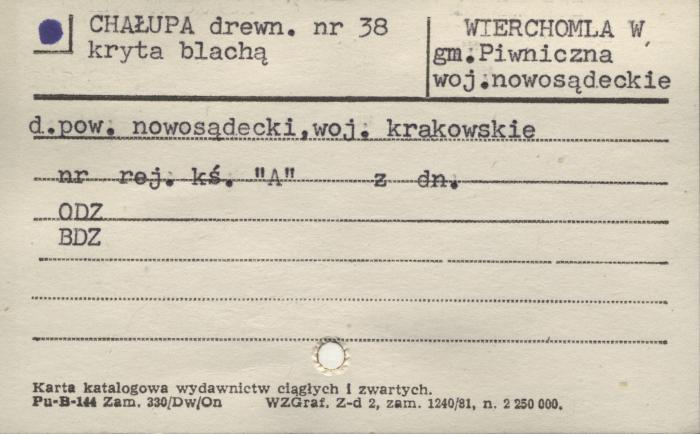 chałupa, skan 1