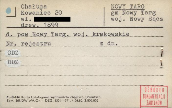 chałupa, skan 1