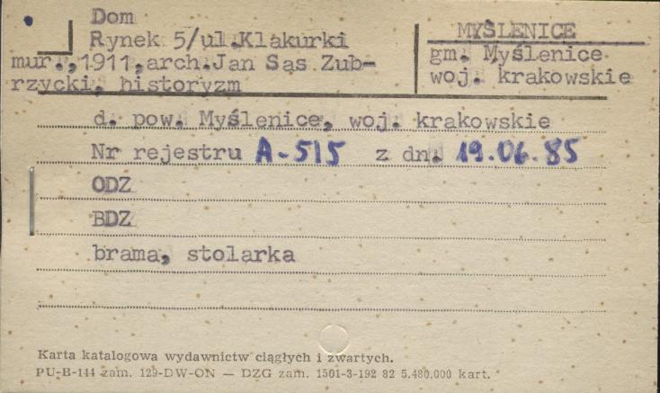 dom, skan 1
