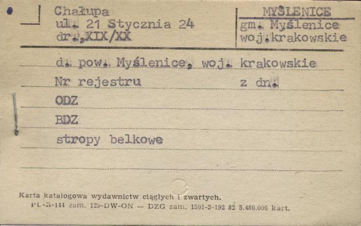 chałupa, skan 1
