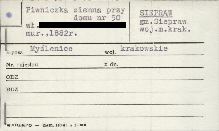 piwniczka ziemna, skan 1