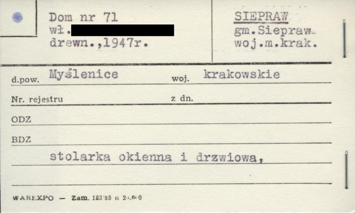 dom, skan 1