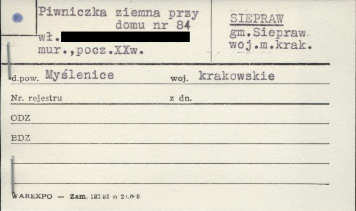 piwniczka ziemna, skan 1