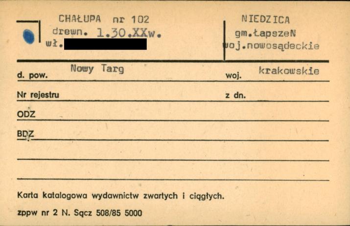 chałupa, skan 1
