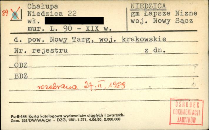 chałupa, skan 1