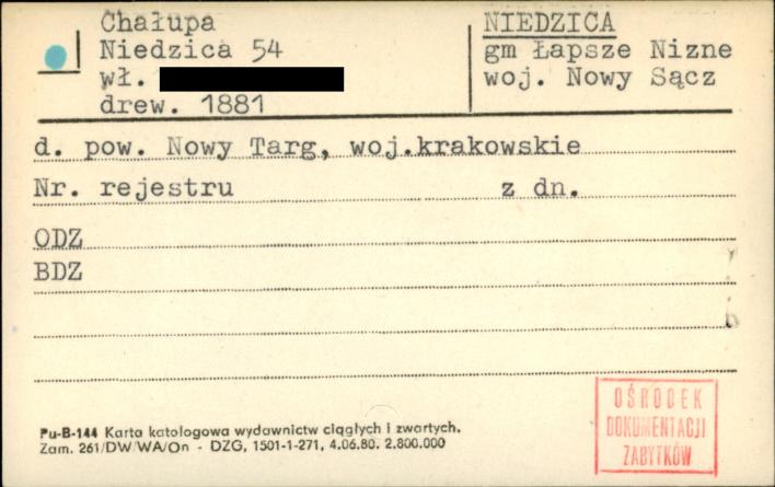 chałupa, skan 1