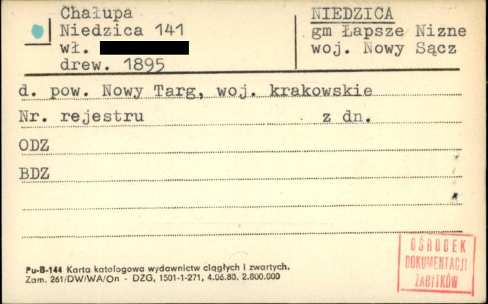 chałupa, skan 1