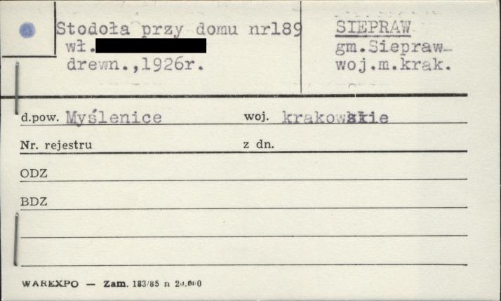 stodoła, skan 1