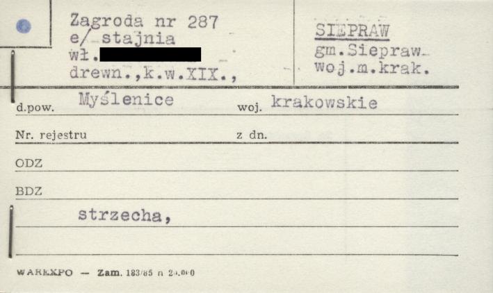 stajnia - zagroda, skan 1