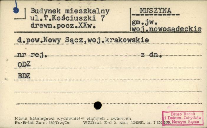 budynek mieszkalny, skan 1
