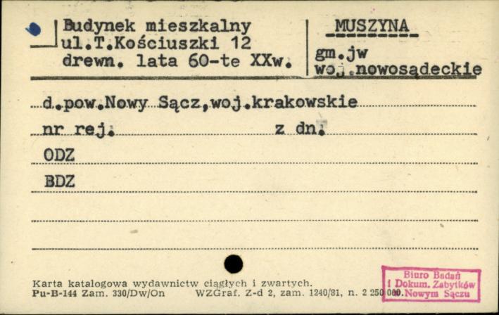 budynek mieszkalny, skan 1