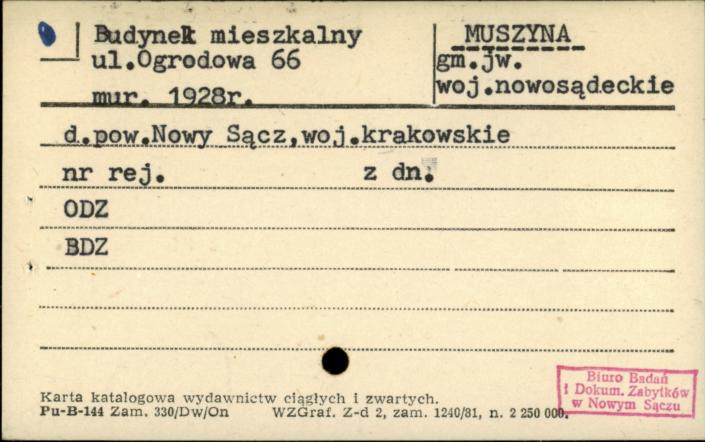 budynek mieszkalny, skan 1