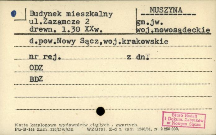 budynek mieszkalny, skan 1