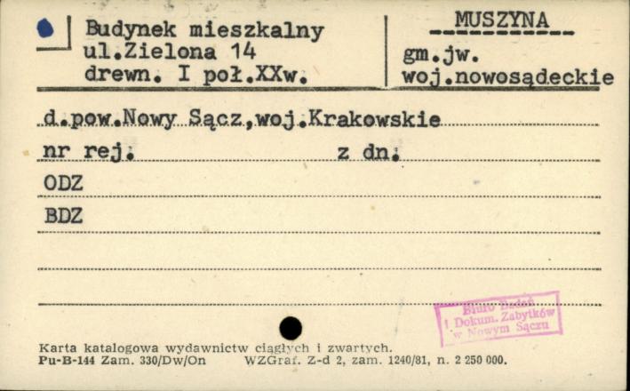 budynek mieszkalny, skan 1