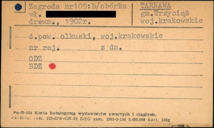 obórka w zagrodzie, skan 1