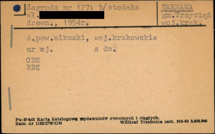 stodoła w zagrodzie, skan 1