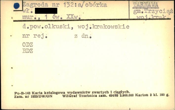 obórka w zagrodzie, skan 1