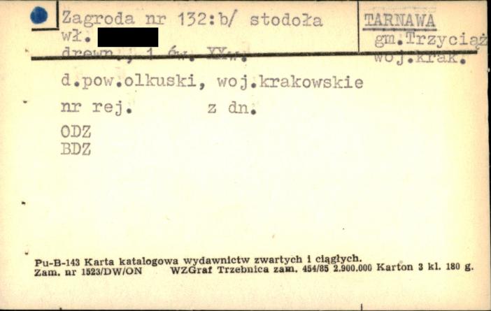 stodoła w zagrodzie, skan 1