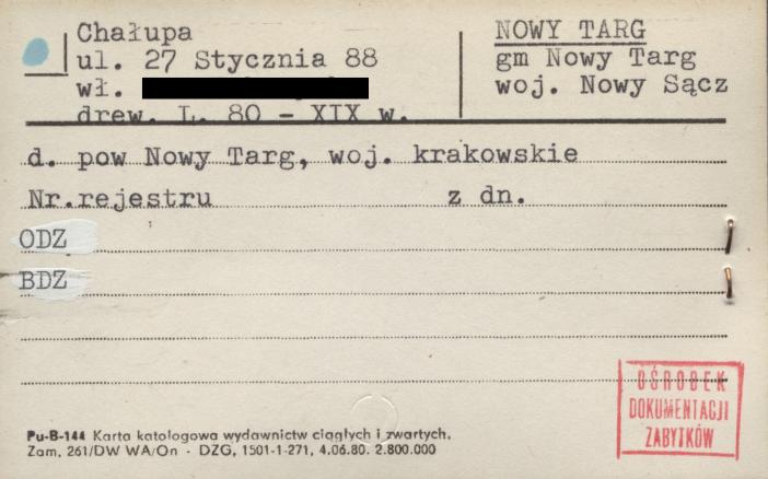 chałupa, skan 1