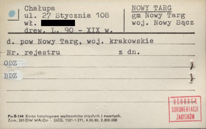 chałupa, skan 1