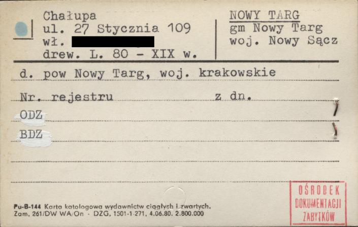 chałupa, skan 1