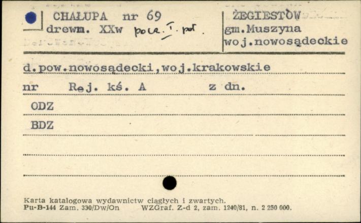 chałupa, skan 1
