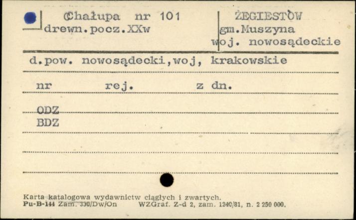 chałupa, skan 1
